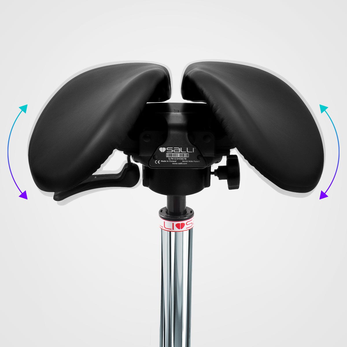 Salli SwingFitin keinuva mekanismi aktivoi kehon syviä lihaksia