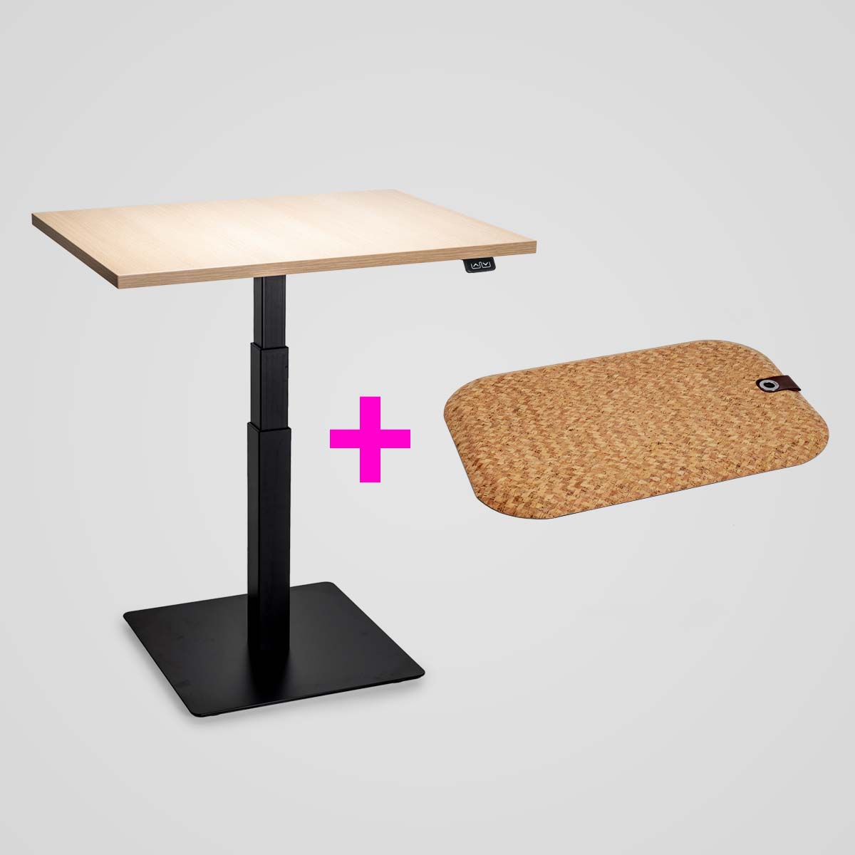 Stoo® Desk Single & StandUp Cork